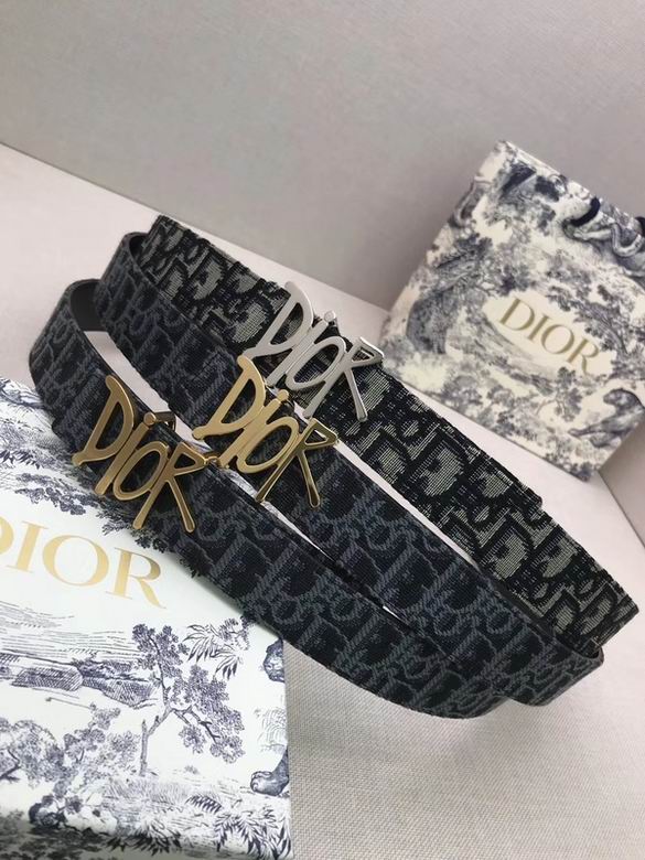 Dior Belt 34mmX95-125cm 7D25